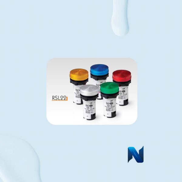 چراغ سيگنال RSL 24 V سبز رعد