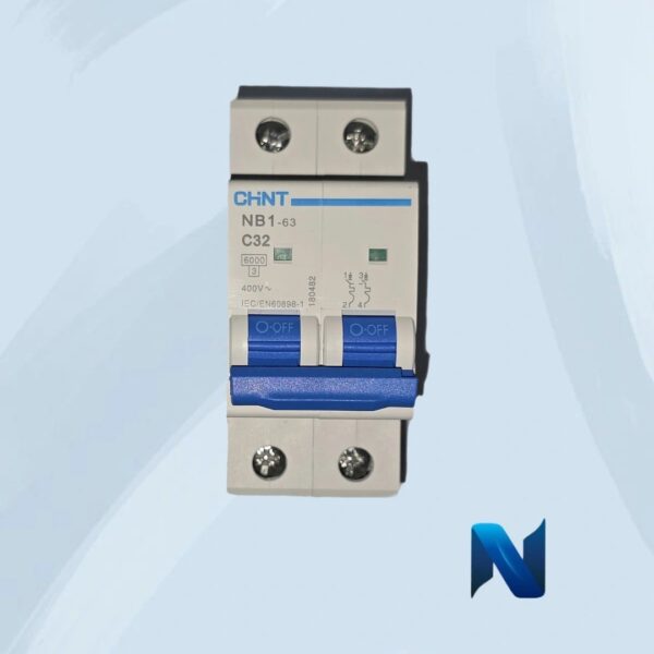 كليد مينياتوري دوفاز 4 آمپر چينت NB7