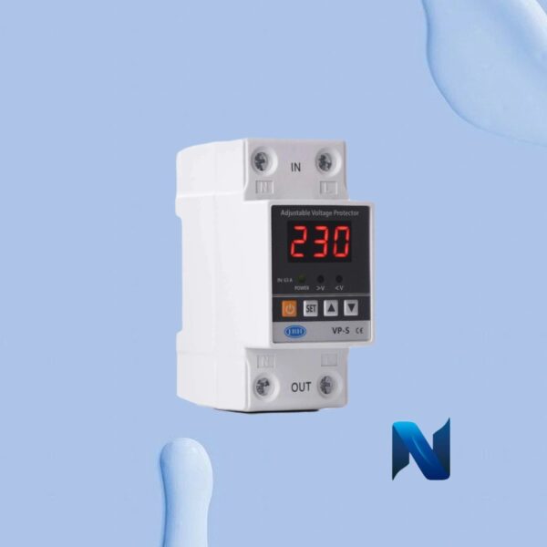 محافظ ولتاژ تكفاز JBH 63 قابل تنظيم (VP-S 63A)